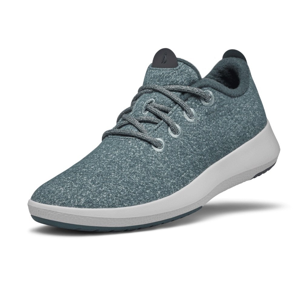 Allbirds Men's Sneakers Light Grey - Wool Runner Mizzles - 50173UAPD